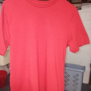 Mens George Brand Plain Red T-Shirt - Size Men's Small